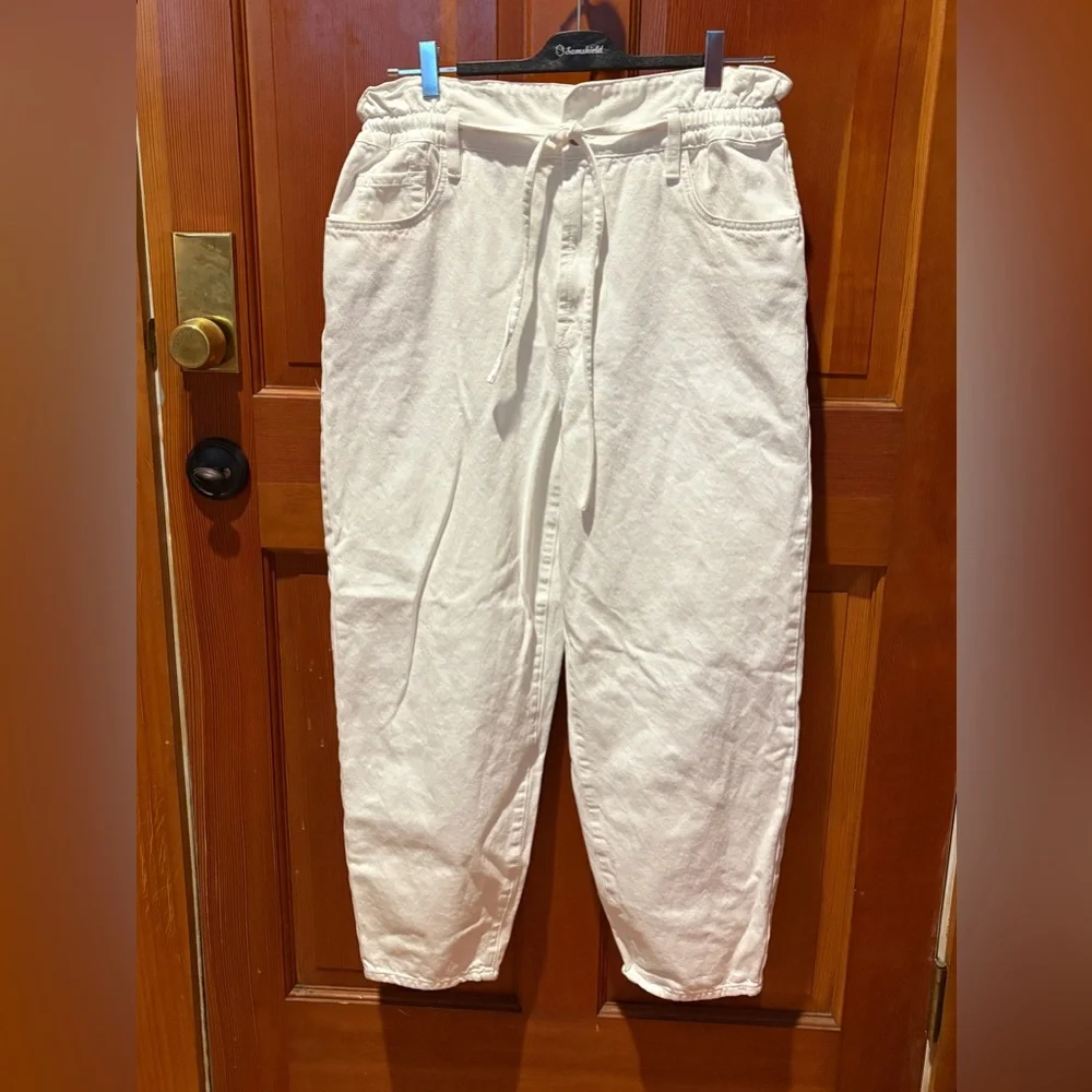 7 For All Mankind Paperbag Balloon Jeans - Picture 7 of 17